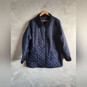 SIMPLY BE Quilted Navy Barn Jacket Lightweight Size 20
